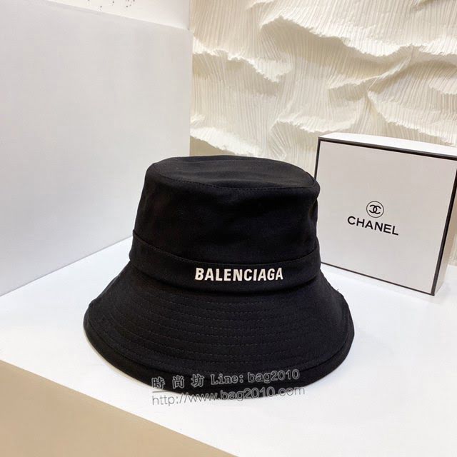 Balenciaga男女同款帽子 巴黎世家印花漁夫帽  mm1199